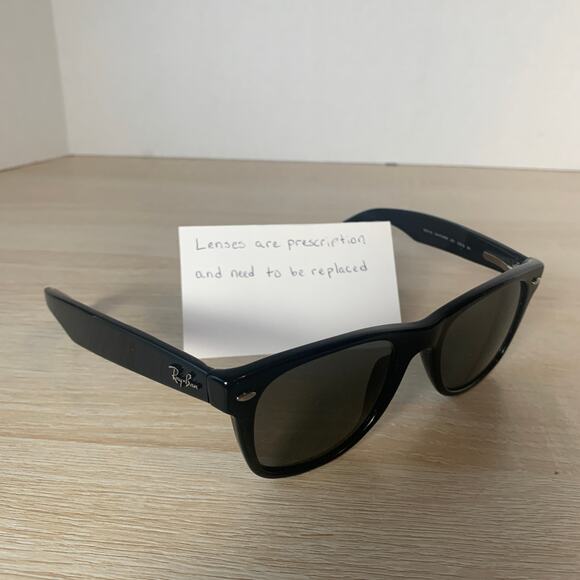 Ray-Ban RB2113 Wayfarer 901 Sunglasses Polished Black FRAMES ONLY 50-19 - Picture 1 of 8